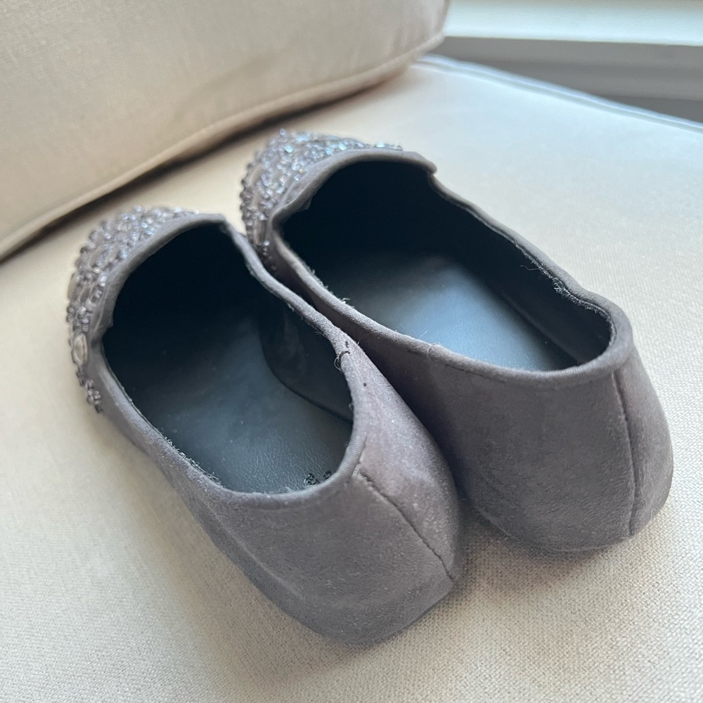 Simply Vera Vera Wang slip on flats loafers jewel toe shoe size 8 medium - Picture 8 of 13